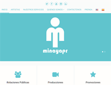 Tablet Screenshot of minayapr.com